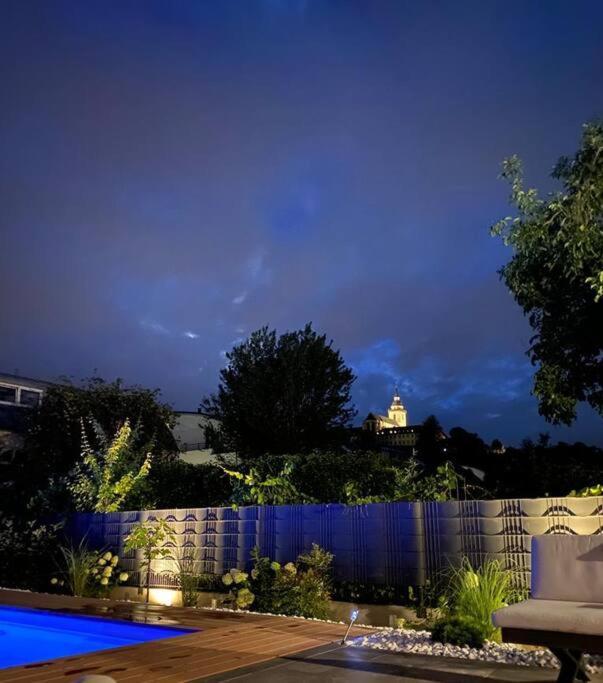 Villa Mit Pool Ζίγκμπουργκ Εξωτερικό φωτογραφία